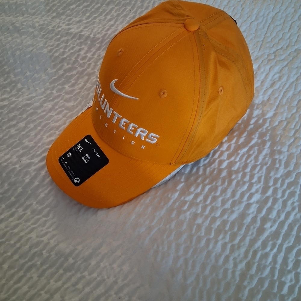 NIke Tennessee Volunteers Hat Cap Mens Strap Back M-L Club Cap Orange Team Issue - Picture 2 of 5
